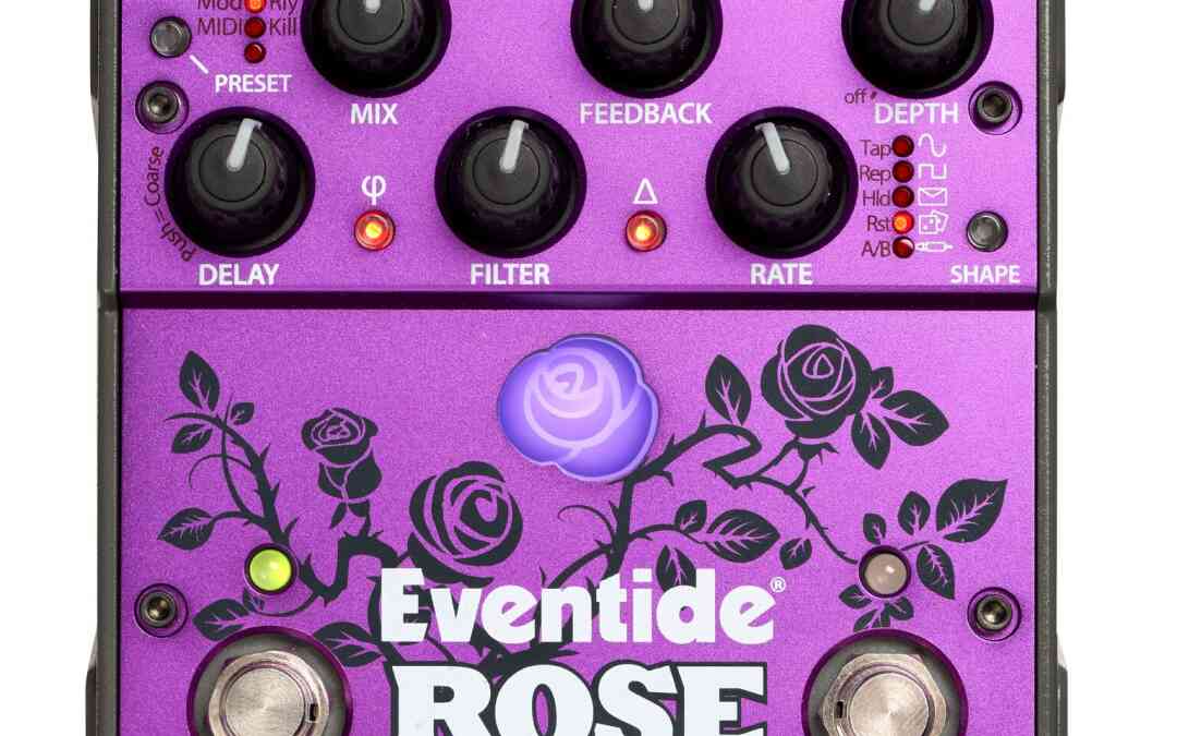 Eventide presenta il nuovo Stompbox Rose