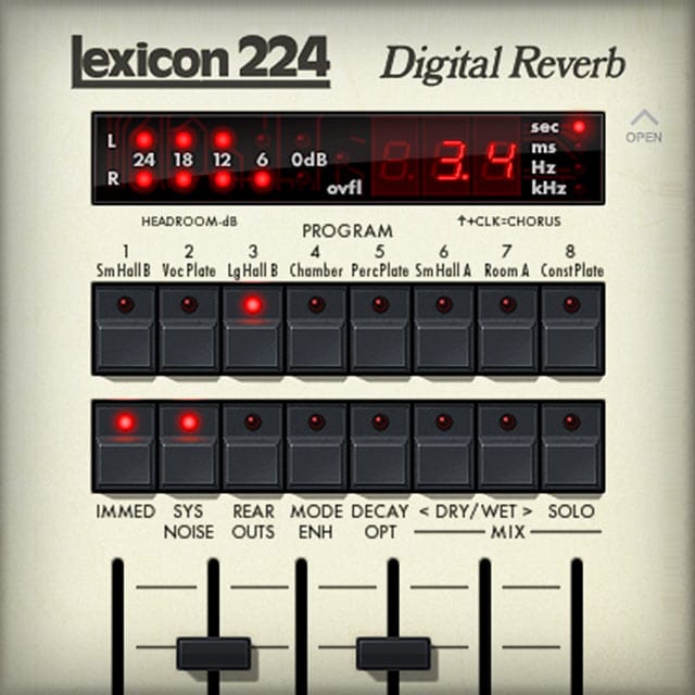 Lexicon 224 Digital Reverb