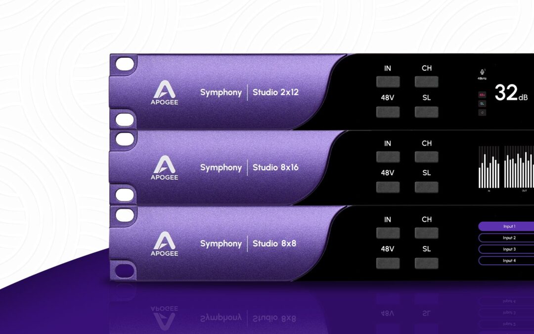 New | Apogee Announce New Symphony Studio Series