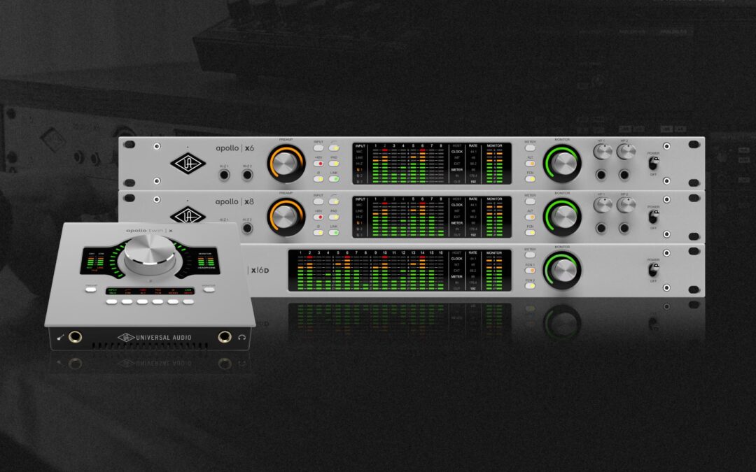 Universal Audio Announce New Apollo X Gen 2 Interfaces